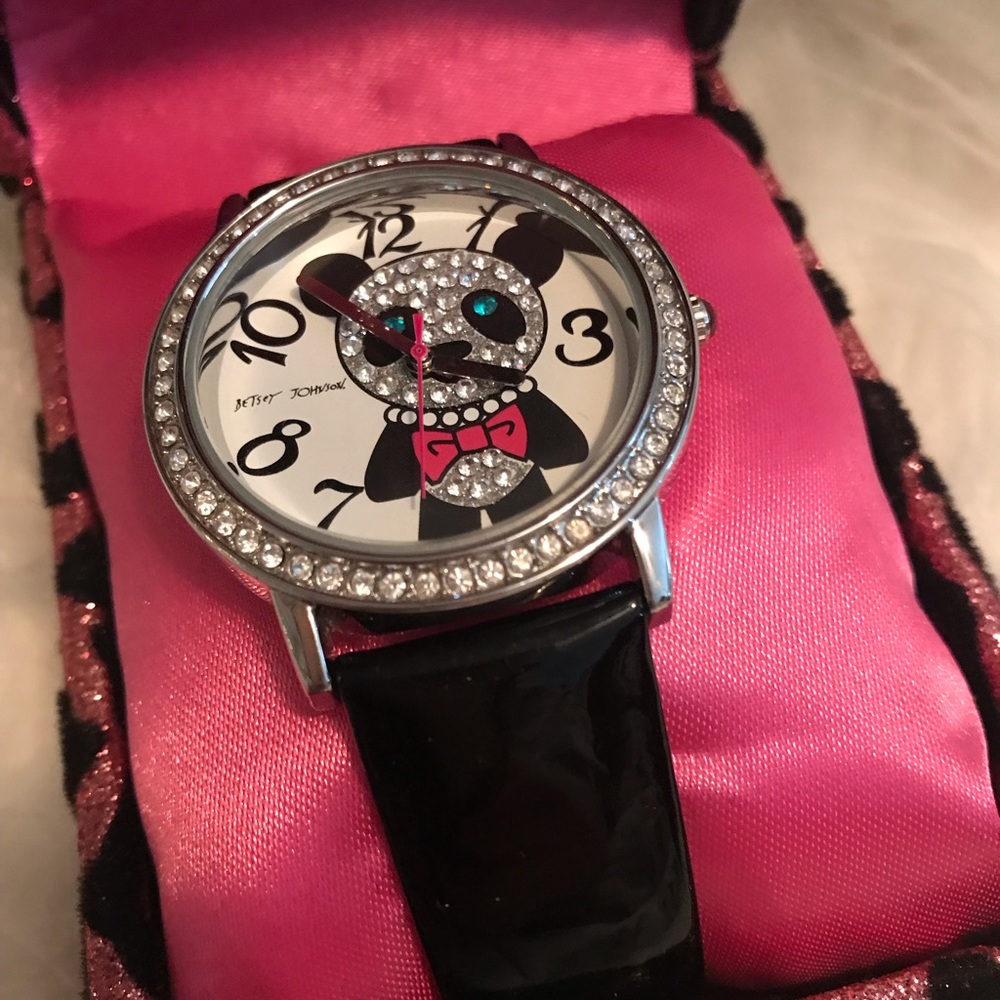 Betsey Johnson Panda Watch in Original Box!!